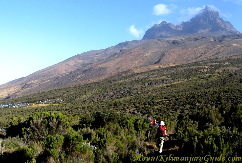 Approaching the second camp