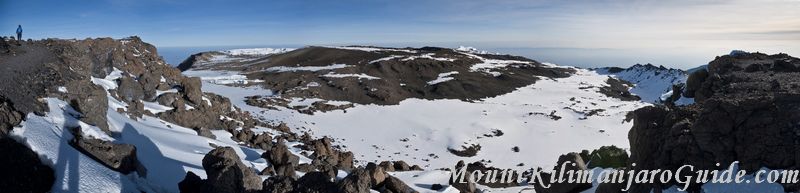 Kilimanjaro crater