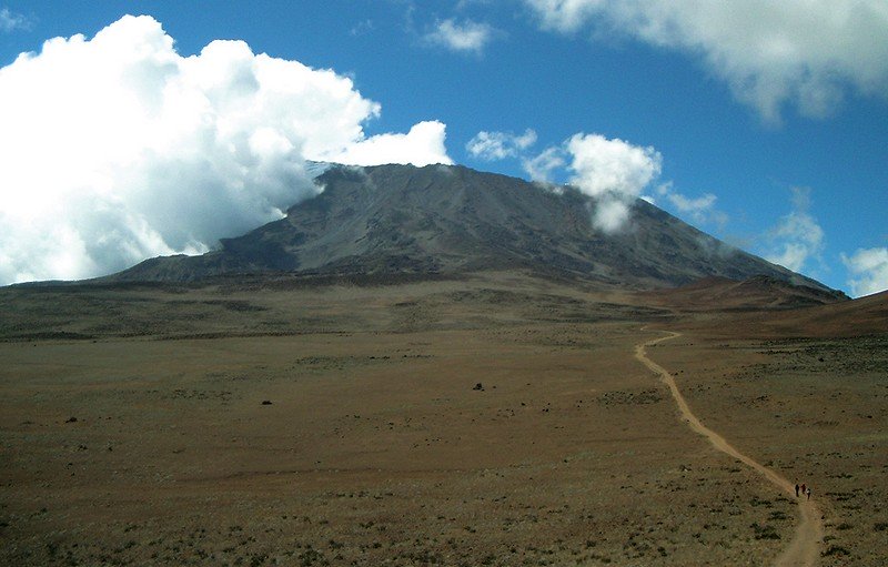 The Saddle of Kilimanjaro