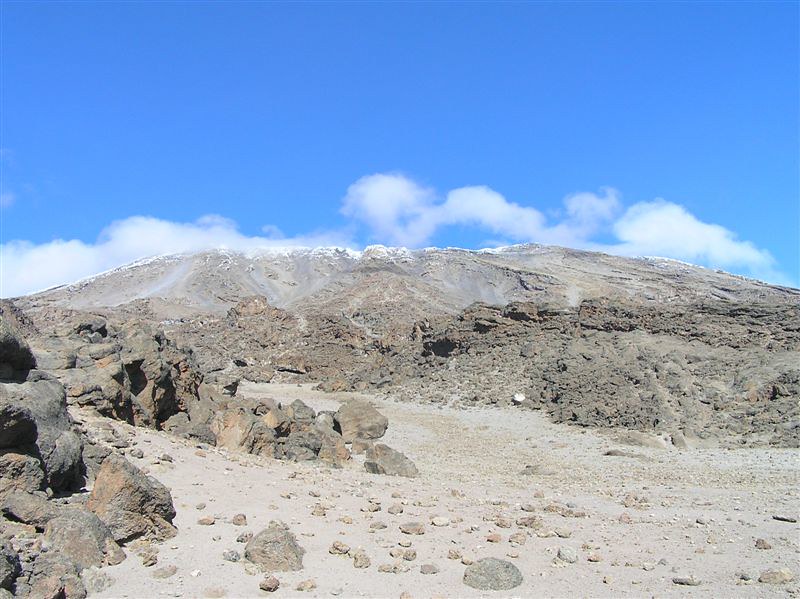 View of Kibo Northern Circuit