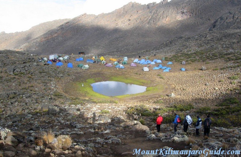 Climbing Kilimanjaro along Rongai Route, day 3